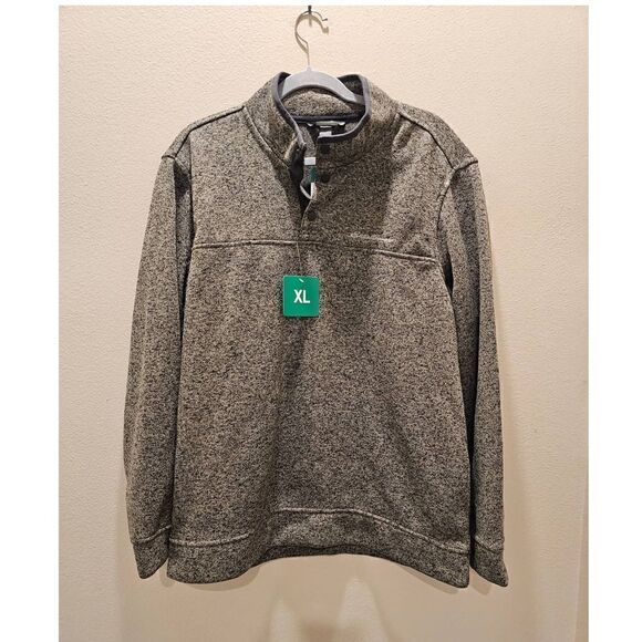 NWT - Eddie Bauer Radiator Top Zip Pullover Sweater Sweatshirt Size XL - Picture 2 of 7